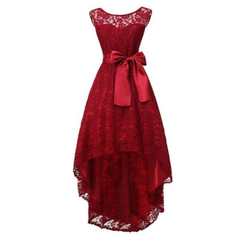 Elegant Womens Lace Long Bridesmaid Dress For Formal Weddings And Cocktail Parties