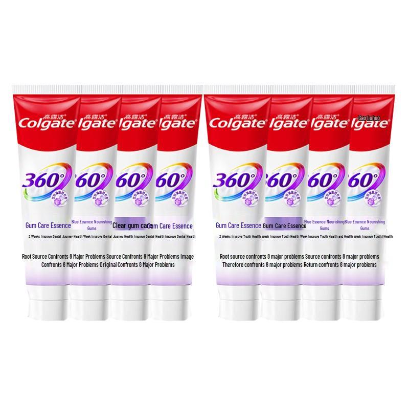 Colgate 360 Gum Repair Toothpaste, Deep Clean & Fresh Breath, 8-Pack