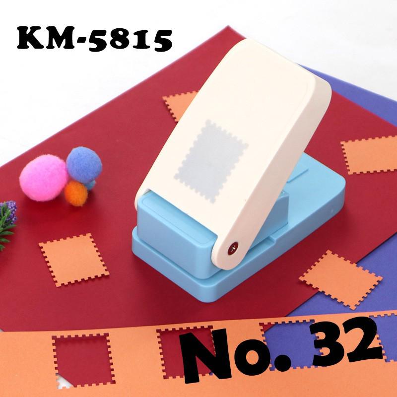 New Large Scrapbooking Embosser & Square Hole Punch for Kids' DIY Crafts