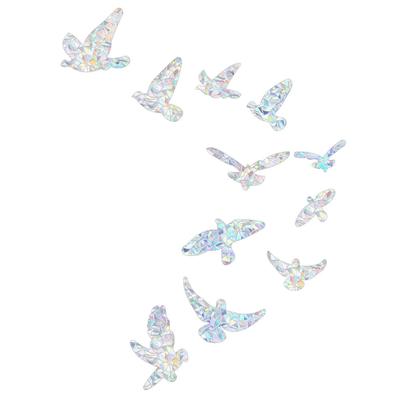 Rainbow Electrostatic Glass Sticker Adhesive  Window Film Removable Glass Window Decal