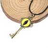 Anime The Owl House Necklace Retro Gold Color Eye Pendant Necklace for Women Men Jewelry Accessories