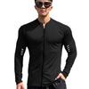 Frühling Herbst Herren Jacke Fitness Sportswear Gym Training Langarm Sweatshirt Jogging Männlichen Mantel Strickjacke Zipper Laufjacke
