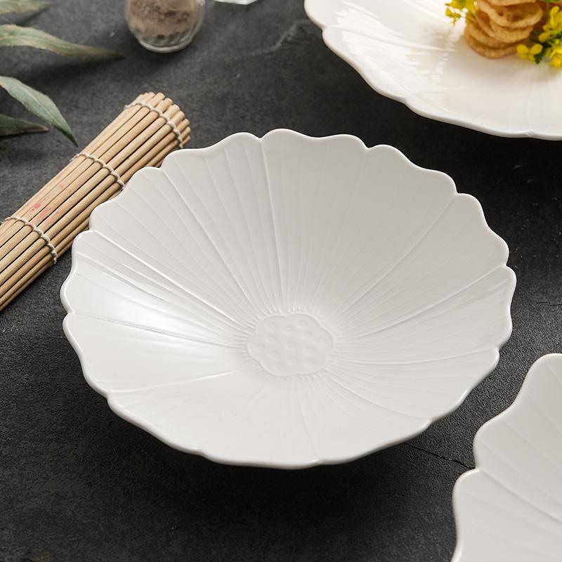 Ceramics Exquisite and Beautiful Plates Hotel Tableware That Is Particularly Attractive High-end Western Style Plates