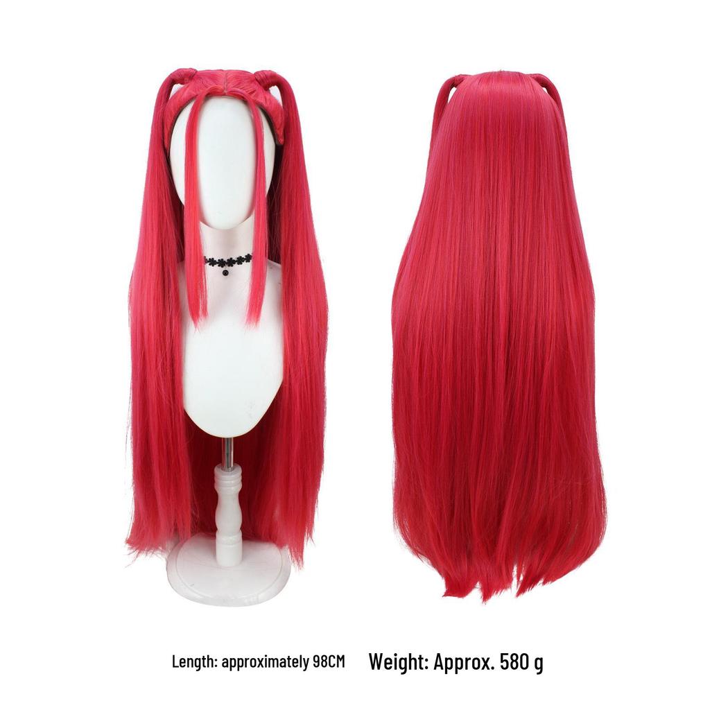 Manlu Ren K-POP Demon Hunter Girl Cosplay Costume - Lumi White Style