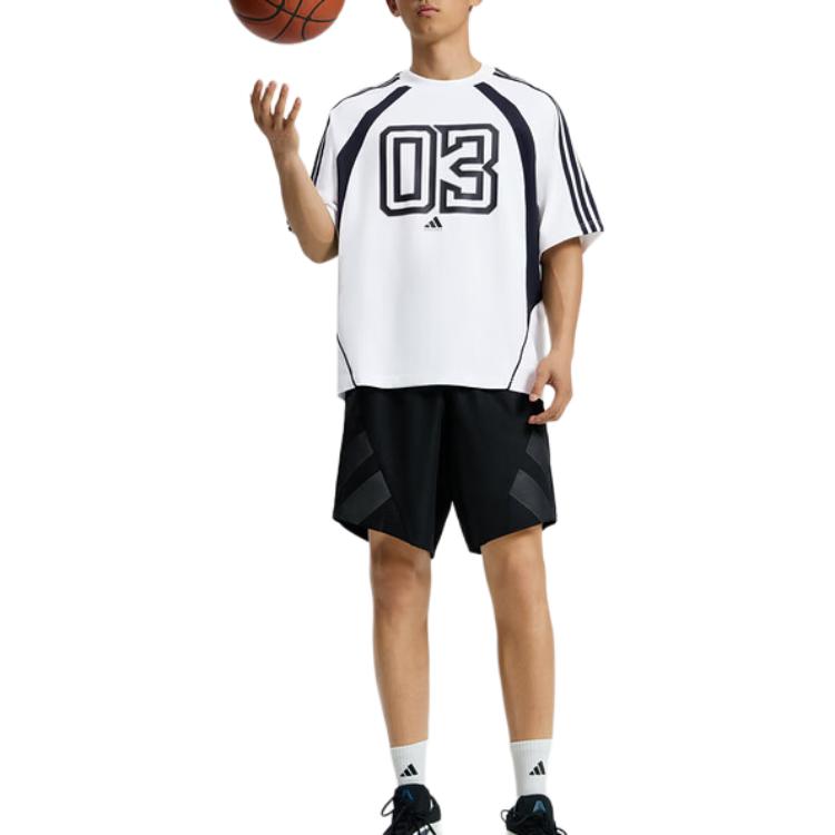 adidas T-shirt Décontracté Sportif à Manches Courtes pour Homme KZ0456