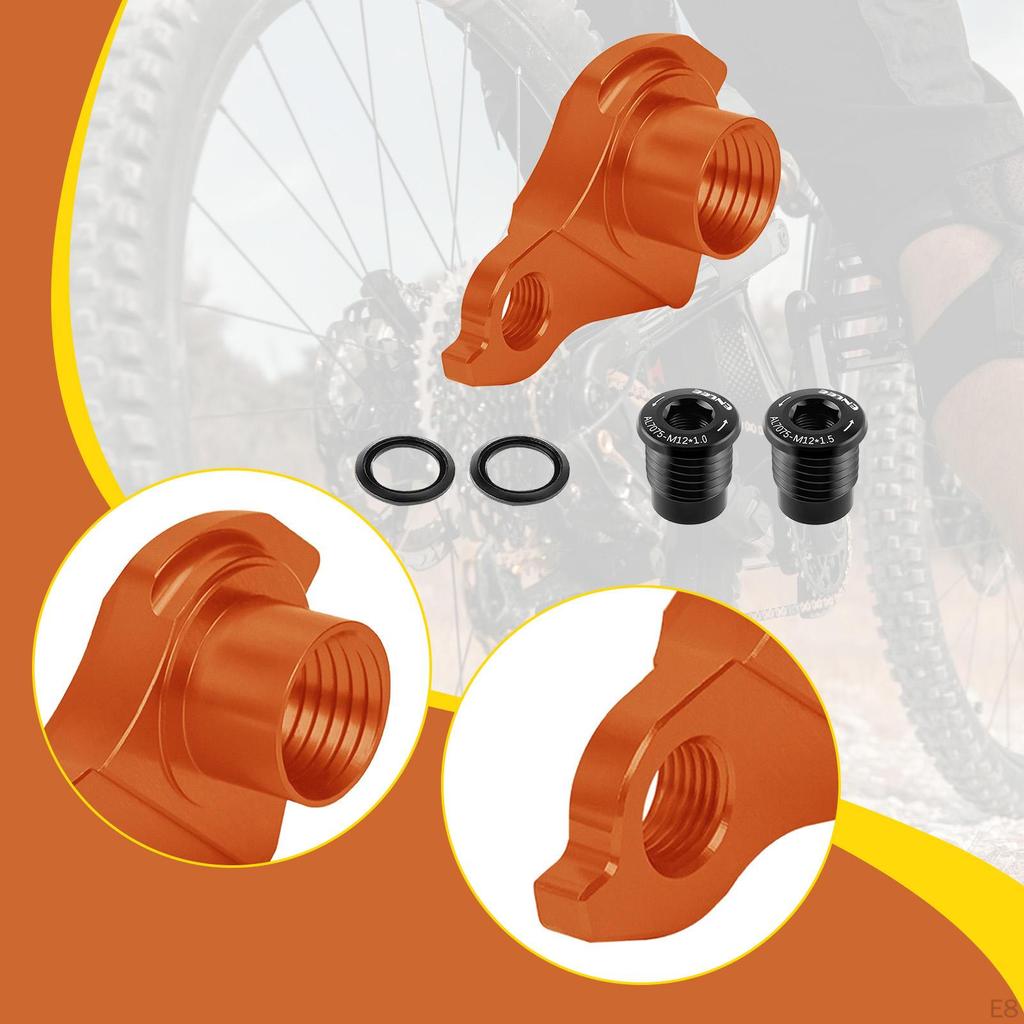 Fahrrad Schaltauge Hinterradaufhängung einfach zu installieren Ersetzt Fahrradzubehör für Mountain