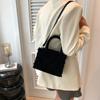 Summer New Fashion Simple Small Square Bag Retro Handbag Casual Crossbody Bag Popular Bag for Women