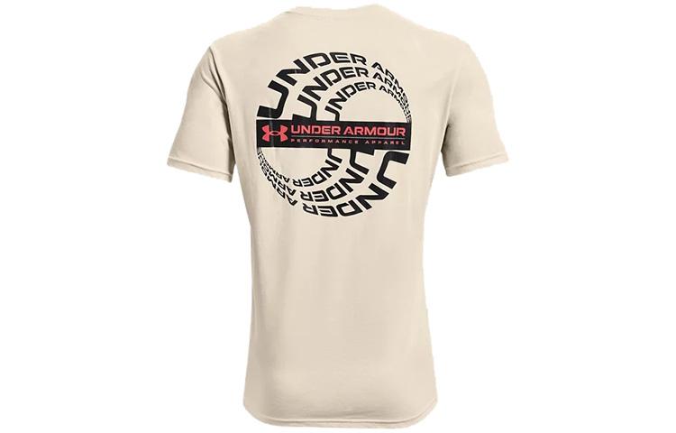 Under Armour T Shirt Men s Ecru 1361674-110 L