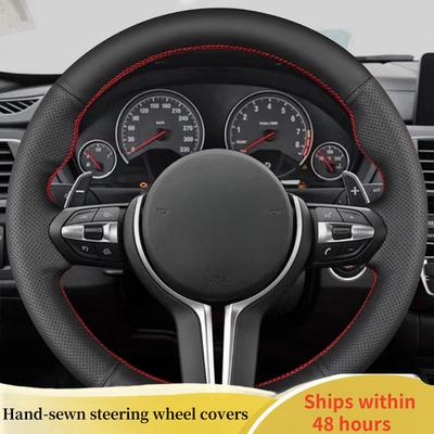 Car Steering Wheel Cover For BMW M Sport F30 F31 F34 F10 F11 F07 X1 X2 X3 F25 F32 F33 F36 F48 F39 Original Steering Wheel Braid