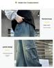 Boys' Soft Denim Jeans - Spring & Autumn 2025 Korean Style Straight-Leg Trendy Loose-Fit Workwear Pants
