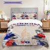 Philadelphia Ers Basketball Spirit Bedding(1 * Duvet Cover + 2 * Pillowcase, Without core)Christmas Birthday Gift Soft and Comfortable