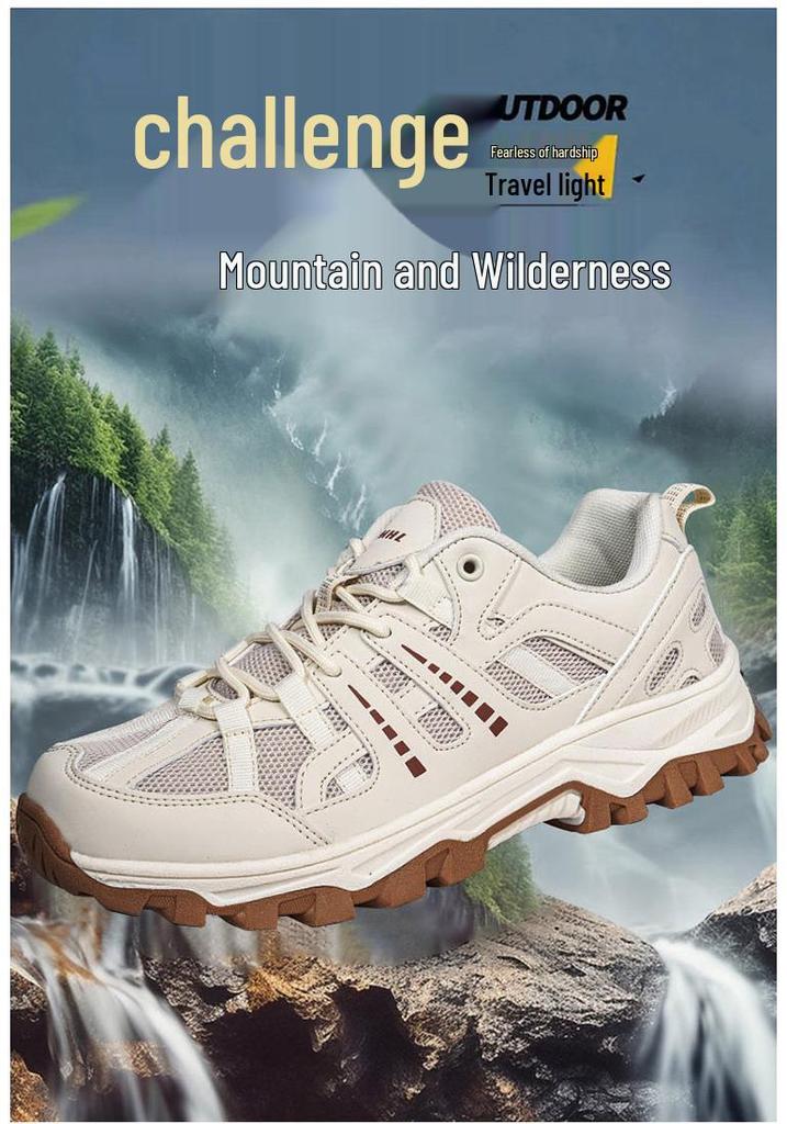 New Cross-Border Retro Casual Outdoor Sports Hiking Shoes for Couples - Popular Men’s and Women’s Styles