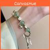 Exquisite Summer 2024 Women's Alloy Bamboo Butterfly Bracelet For Travel Gifts