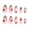 Long Almond and Ballerina False Nails Cat Eye Nail Tips Manicure Press on Nails  DIY