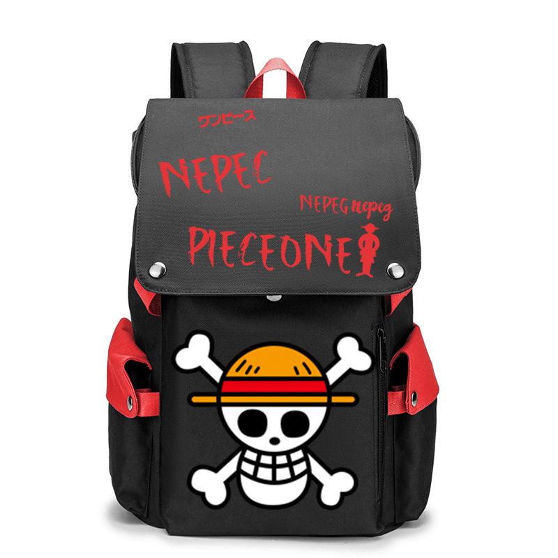 One Piece large-capacity printed backpack 7527 KTB