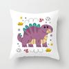 Dinosaur Pillow Case Cushion Cover for Children Room Soft Pillowcase Bedroom Party Decoration Housewarming Birthday Gifts