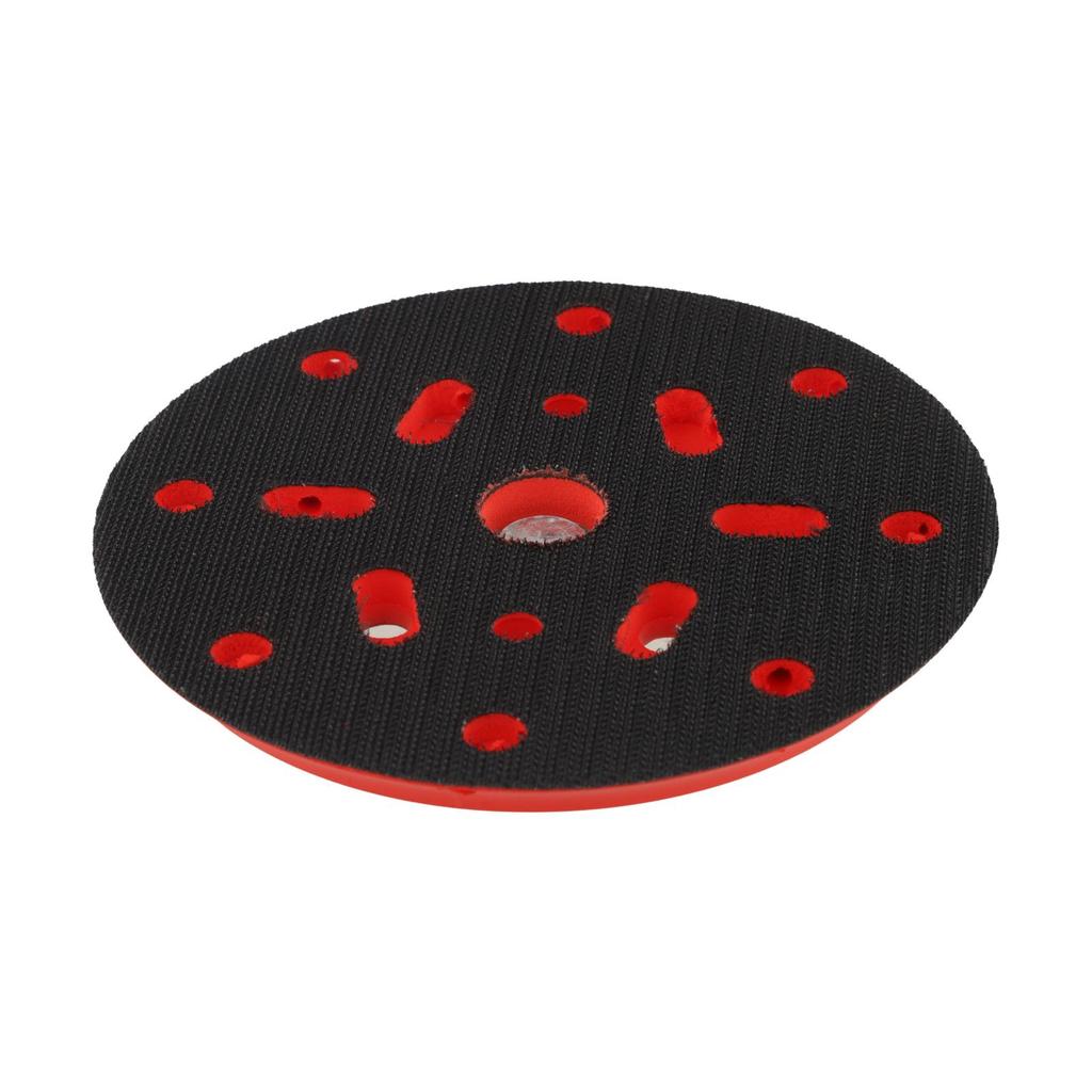 6 Inch 150mm Backing Pad with 17 Holes for Orbital Sanders Supporting High Speed Grinding and Sanding with Threaded Attachment
