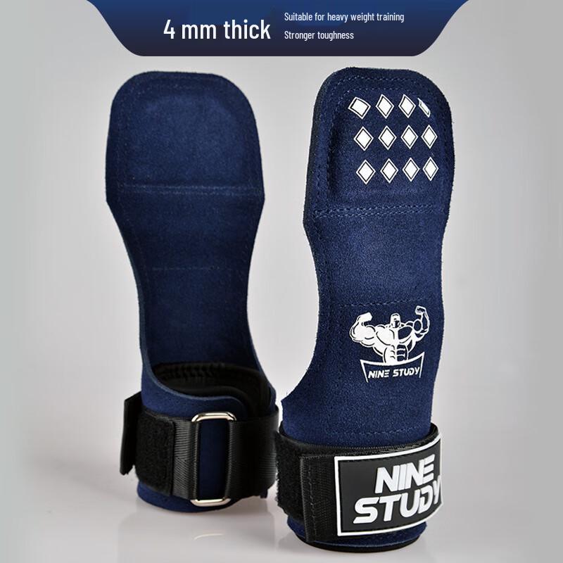 Xinboda Double-Layer Cowhide Fitness Wrist Wraps