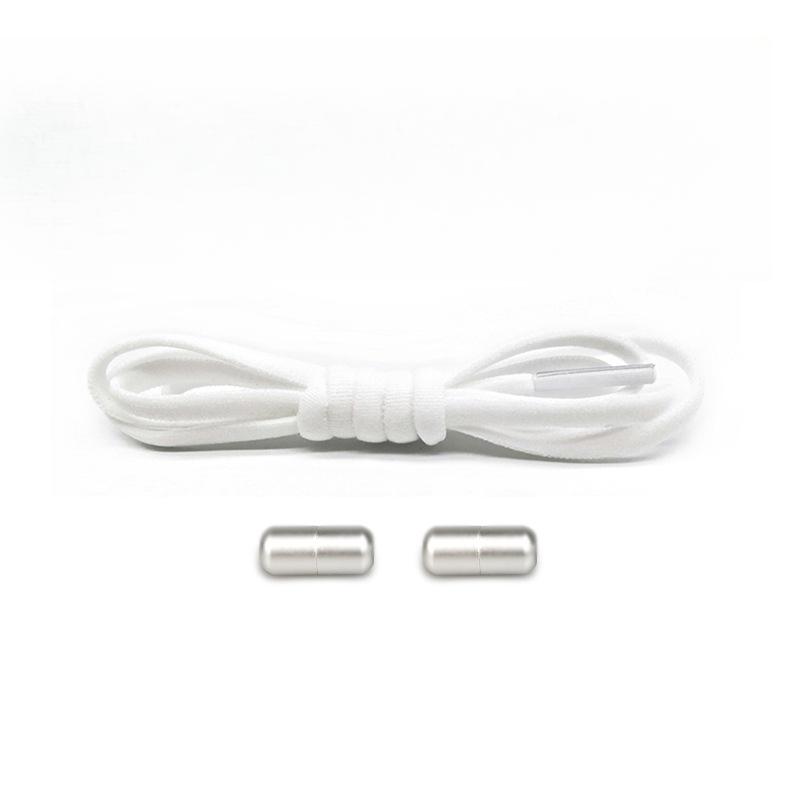 

Эластичные шнурки без завязок, полукруглые шнурки для кроссовок для детей и взрослых, ленивые шнурки, быстро надеваемые и снимаемые шнурки для обуви 100cm