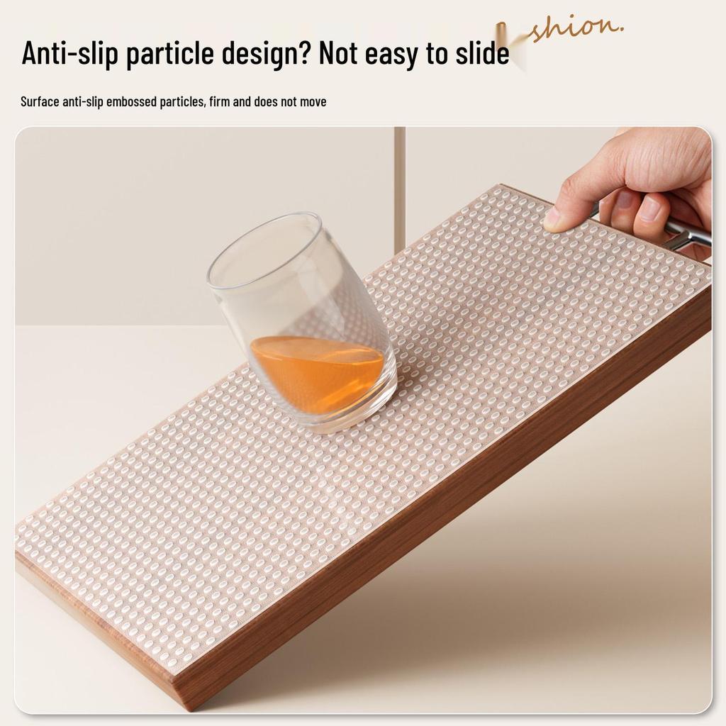 Waterproof Transparent Kitchen & Shoe Cabinet Liner - Oil-Proof & Dirt-Resistant Drawer Mat