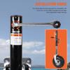 Trailer Jack with Wheel 2000 Lbs Capacity Heavy-Duty Bolt-Fixed Swivel Tongue Jack 11in Vertical Load Fit for RVs Boats