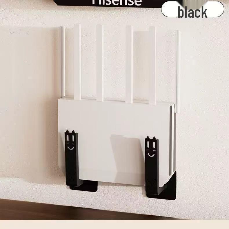 Wall-Mounted No-Drill Router and WiFi Shelf Cover - Modern Decorative Stand
