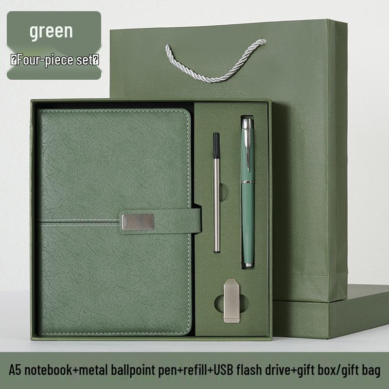 Customized Insulated Cup & Notebook Gift Set for High-End Business Meetings and Souvenirs