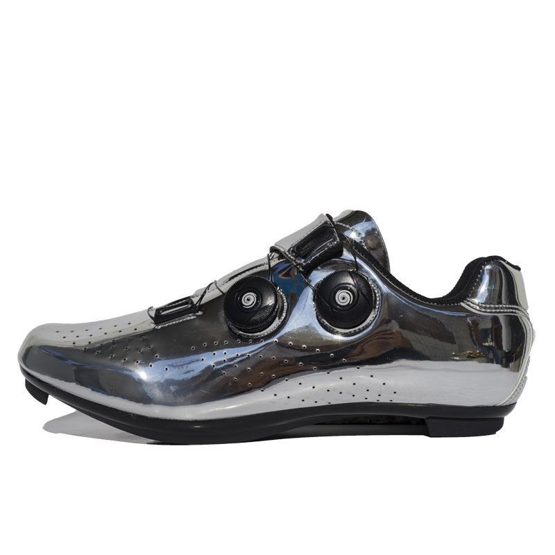 

Нове вело взуття нейлонова підошва взуття для шосейного велоспорту вело взуття з замком дзеркальне взуття з замком вело взуття 47