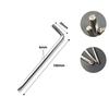L-Type Screwdriver Phillips/Hexagon Key Wrench L-Shaped Wrench Drill Bits Elbow Bend Short Arm Screwdriver Ph0 Ph1 Ph2 H4 H5 H6