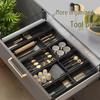 Kitchen Drawer Organizer: Built-in Compartments for Knives, Forks, and Chopsticks