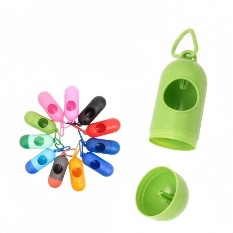 

1 шт. Портативные пакеты для мусора для использованных подгузников, чехол для пакетов, контейнер для мусора для питомцев, съемная коробка, сумка для подгузников для ухода за ребенком (Цветной случайный) Random color 1Pcs