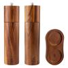 Abdo Acacia Wood Manual Pepper Grinder