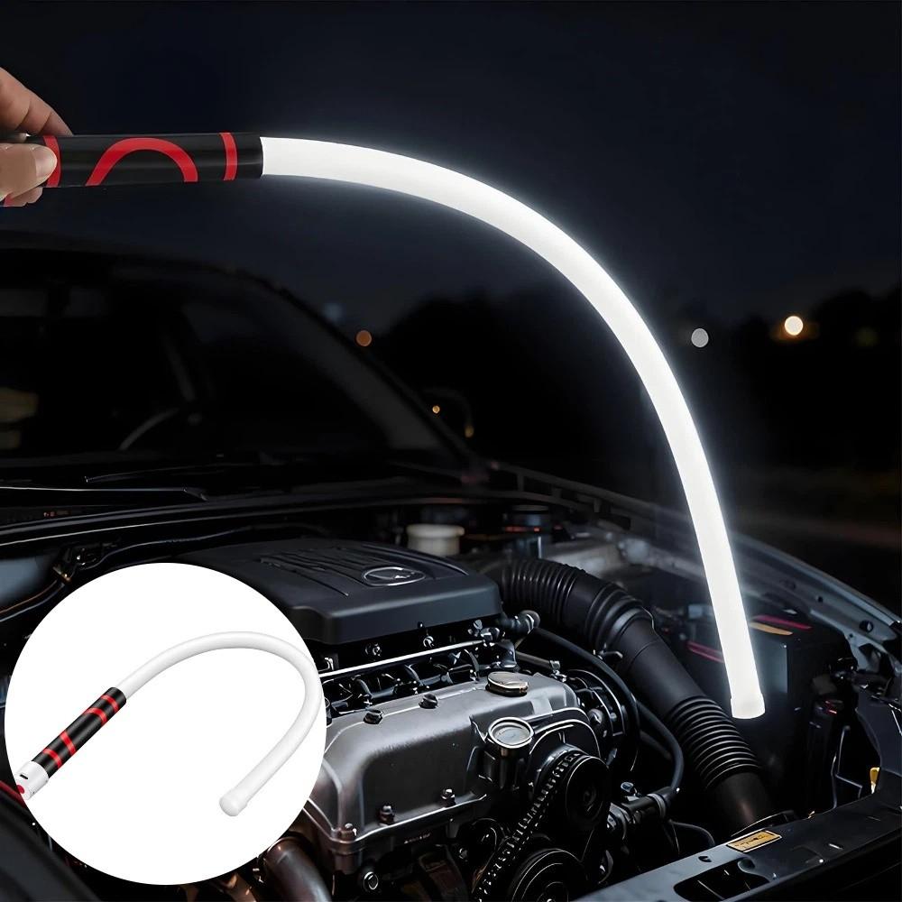 High-Lumen Flexible Work Light 3 Brightness Modes Bendable LED Flashlight Automotive Repair