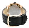 Coach Orologio Cronografo Kent Quadrante Oro Rosa Cinturino in Pelle Nera da Uomo - 14602559