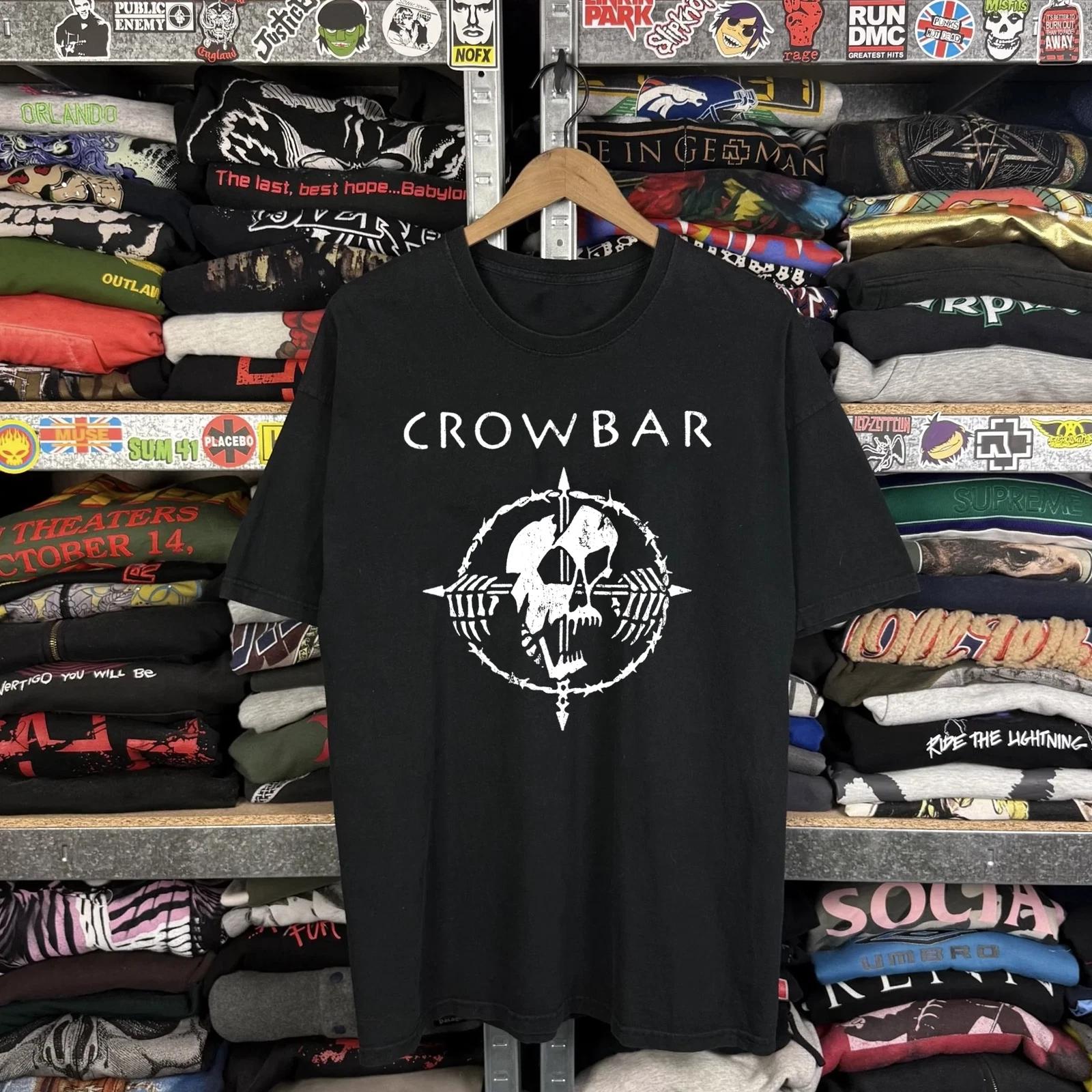 Crowbar Washed T-Shirt Black L 2XL