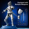Dummy 13 Medieval Knight Action Figure Set Action Figures DIY Multi-Jointed Movable Toy with Weapons and Shields Desktop Decor