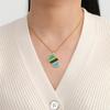 EUEAVAN Stainless Steel African Map Necklace Cameroon Rwanda Congo Berber Somalia Ghana Botswana Tanzania Flag Patriotic Jewelry