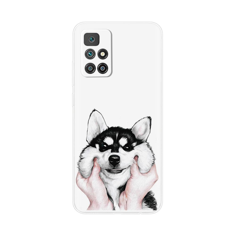 For Xiaomi Redmi 10 Case Shockproof Silicone Soft TPU Fundas Cases For Xiaomi Redmi 10 2022 Cover Coque Redmi10 Global 6.5 Inch