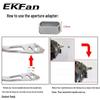 EKfan Baitcasting Reel Handle Knob Rocker Arm for DIY Fishing Tackle Modification