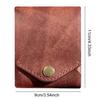 Money Organizer Bi-Fold Slim Minimalist Wallet Complimentary Fountain Pen Leather Card Holder for Graduation Gift and Daily Use