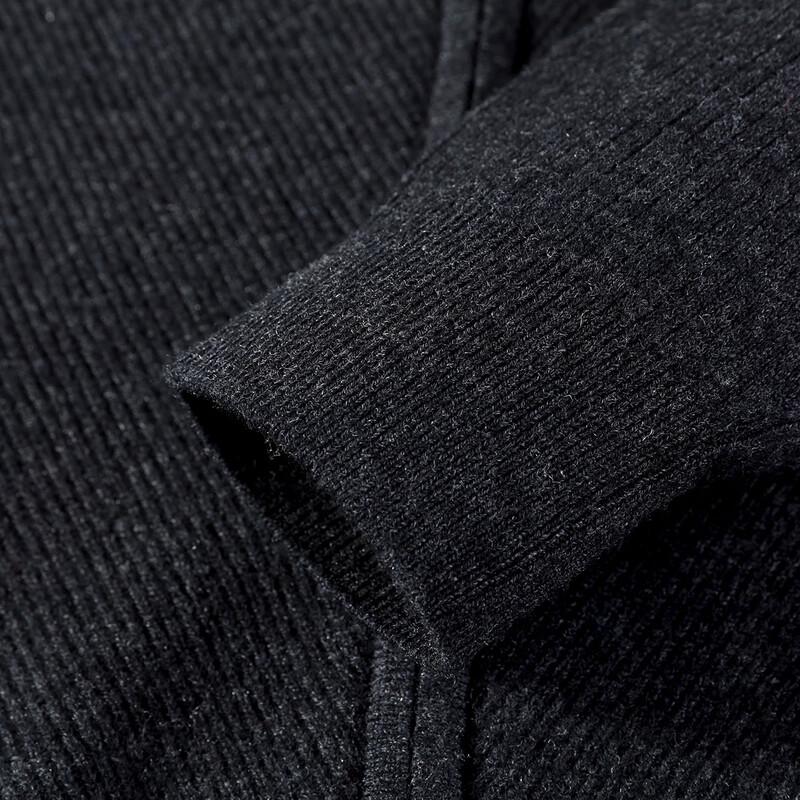 Men's 100% Lambswool Stand Collar Sweater