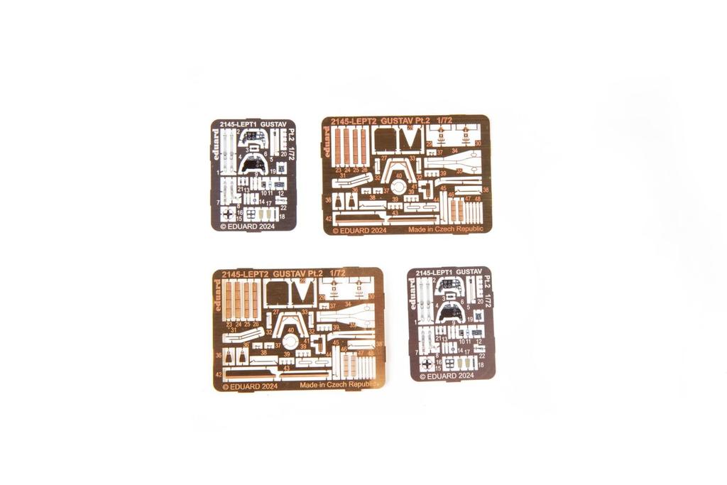 Eduard 1/72 Dual Combo Limited Edition German Gustav Part 2 Bf109G-6 (Late)/14 Plastic Model Kit EDU2145
