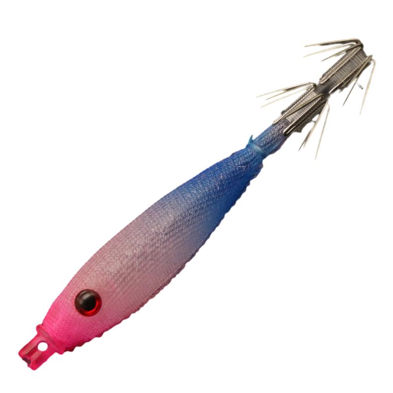 Squid Hook Drum Blowing Hook Luminous Squid Cuttlefish Artificial Bait with Explosion Hook Sea Fishing Tackle Artificial Bait