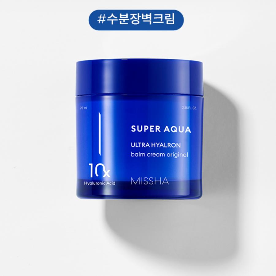 MISSHA Super Aqua Ultra Hyalron Balm Cream Original 70ml – Intense Hydration & Moisture Barrier