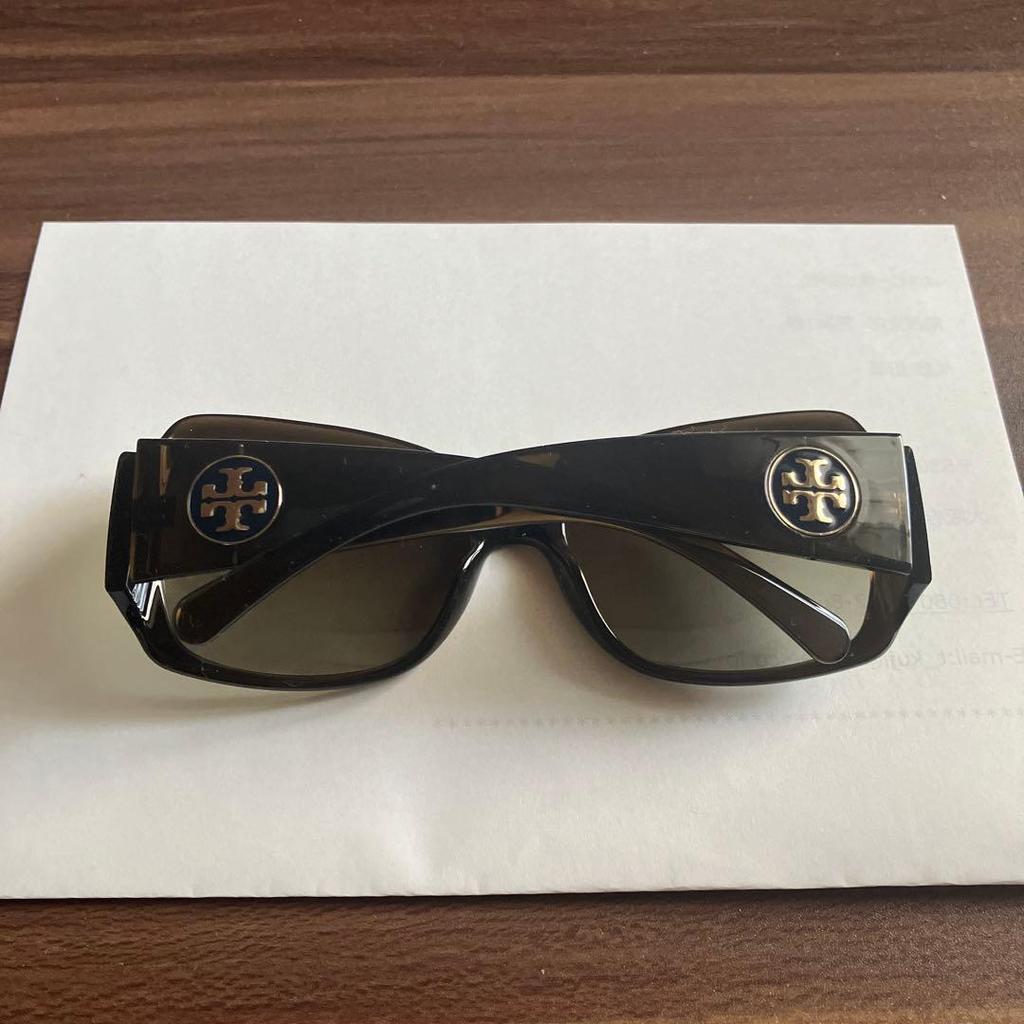 Used TORY BURCH Tory Burch ladies sunglasses/dark gray/Good condition