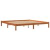 VidaXL Cadre de lit cire marron 200x200 cm bois de pin massif 844869