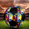 1pc Messi Soccer Ball Size 5 Indoor Soccer Ball Fashion Colorful Backyard Game - Great For Sports Fans Gift HE14