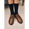 The Coffee Bean   Tea Leaf Brown Oxford Loafer By13af01bn
