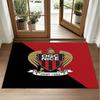 OGC Nice FC Design Crystal Velvet Rug Soft Decorative Mat for Bedroom Entrance