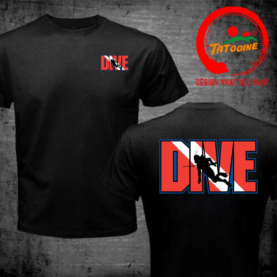 Awesome Scuba Drive Tshirts Unisex Streetwear T Shirt Scuba Diver Ocean Diving Tshirt Diver Gift Tshirt Cotton Tee Top Clothing